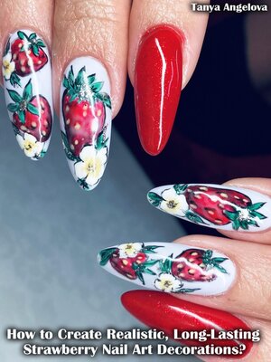 cover image of How to Create Realistic, Long-Lasting Strawberry Nail Art Decorations?
